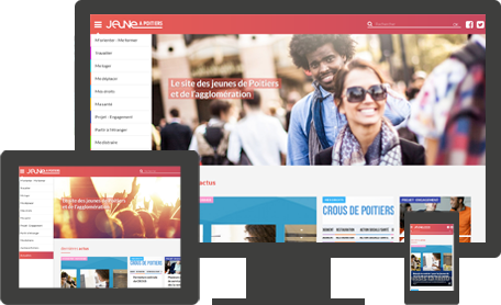 Site internet Jeune à Poitiers