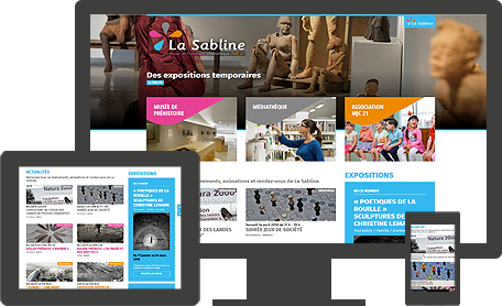 Site internet La Sabline