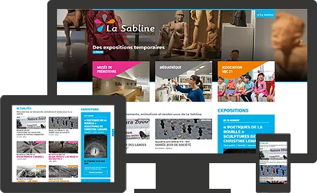 Site internet La Sabline