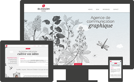Site internet Blossom Création